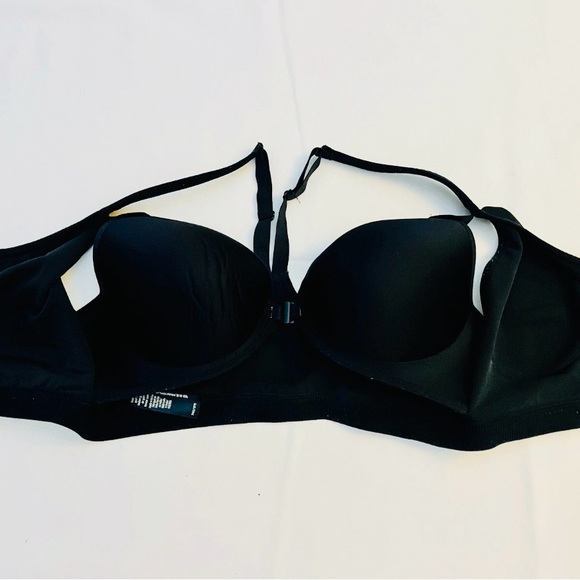 Victoria’s Secret Knockout Front-Close Sports Bra 34C Black - Picture 6 of 8